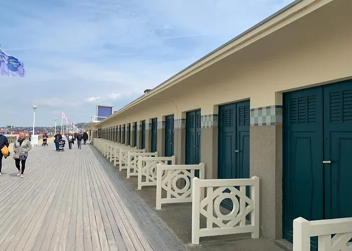 41 M With Balcony Near The * Deauville